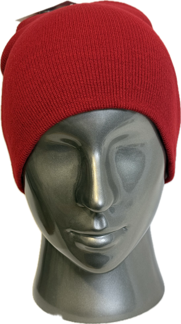 FIREFIGHTER MASK SHEILD on CREAM STITCH BACKGROUND:  KNIT CAP COLOR