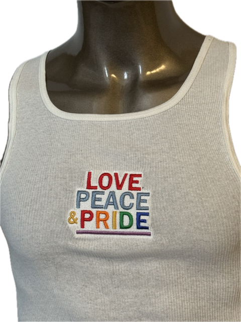 LOVE, PEACE & PRIDE Tank Top