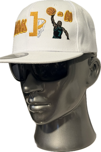 Basketball Dunk-Themed Snapback Hat