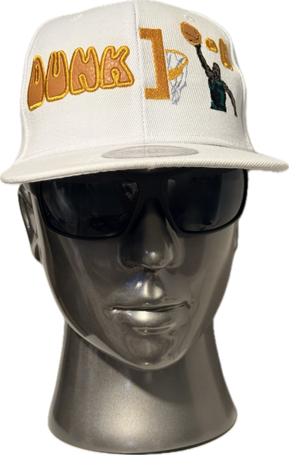 Basketball Dunk-Themed Snapback Hat