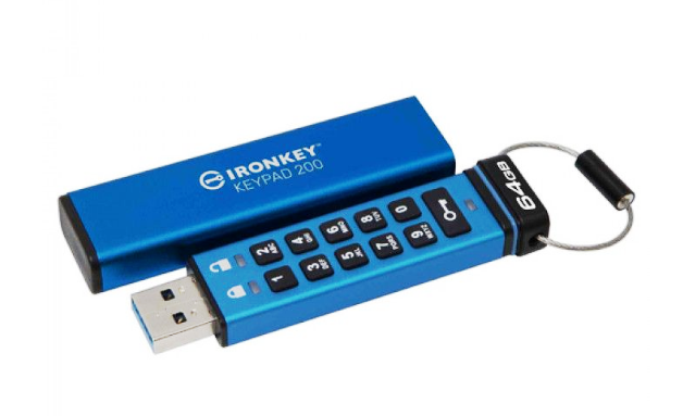 Kingston Technology IronKey Keypad 200 USB flash drive 64 GB USB