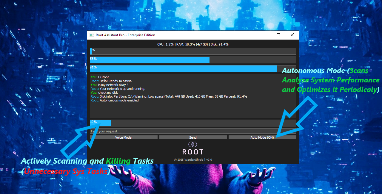 Root AI Assistant 