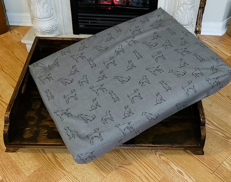 CUSTOM Handmade Wooden Pet Beds