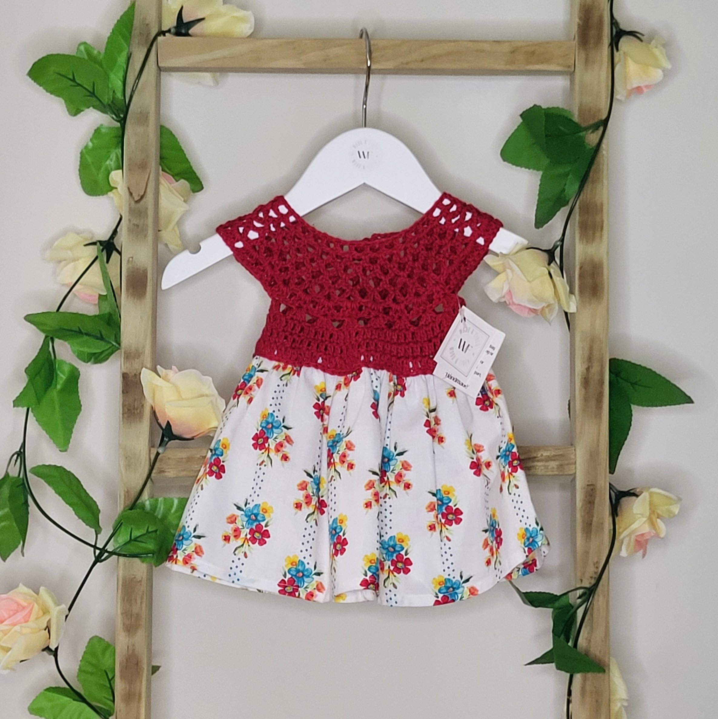 Gorgeous Crochet Dress for Newborn 