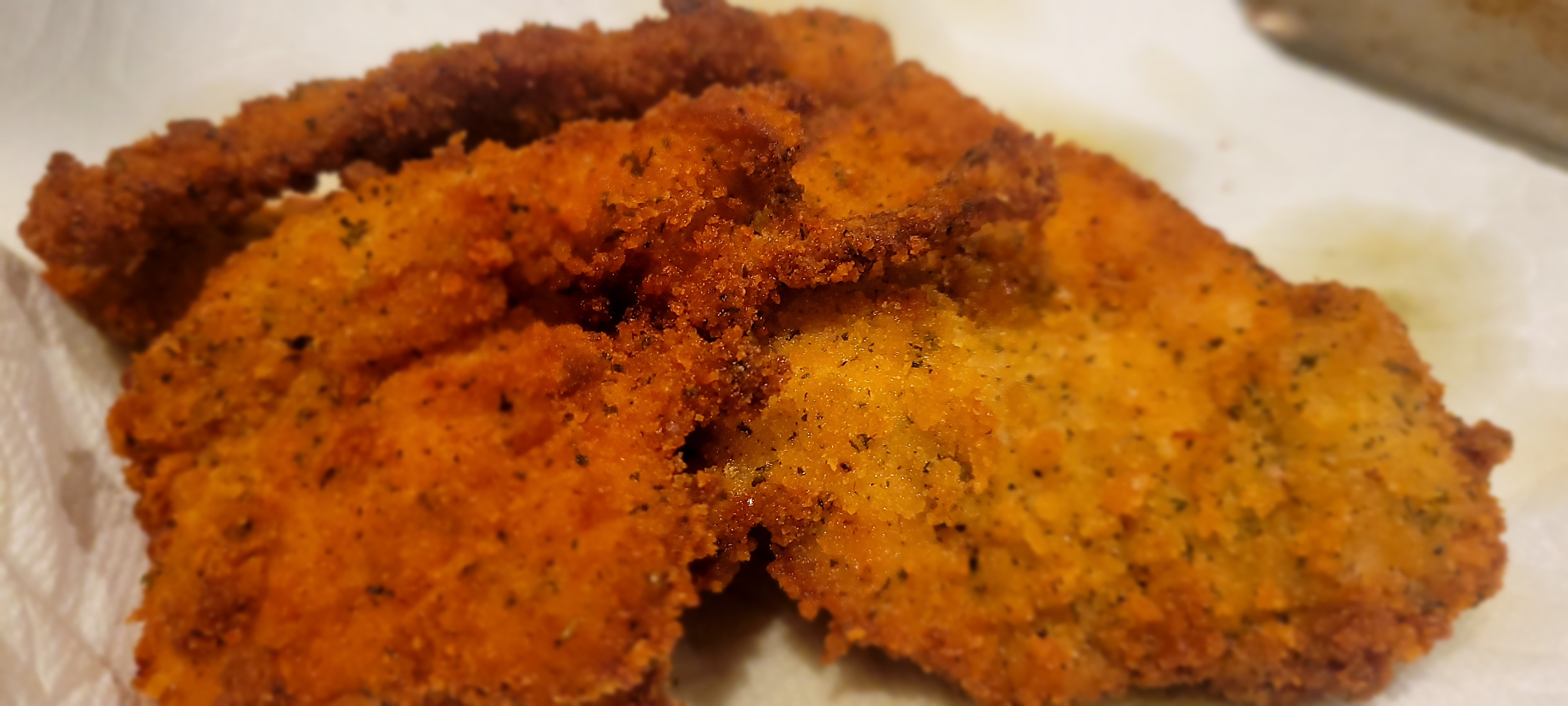 Half Pound of Fried Chicken Schnitzel