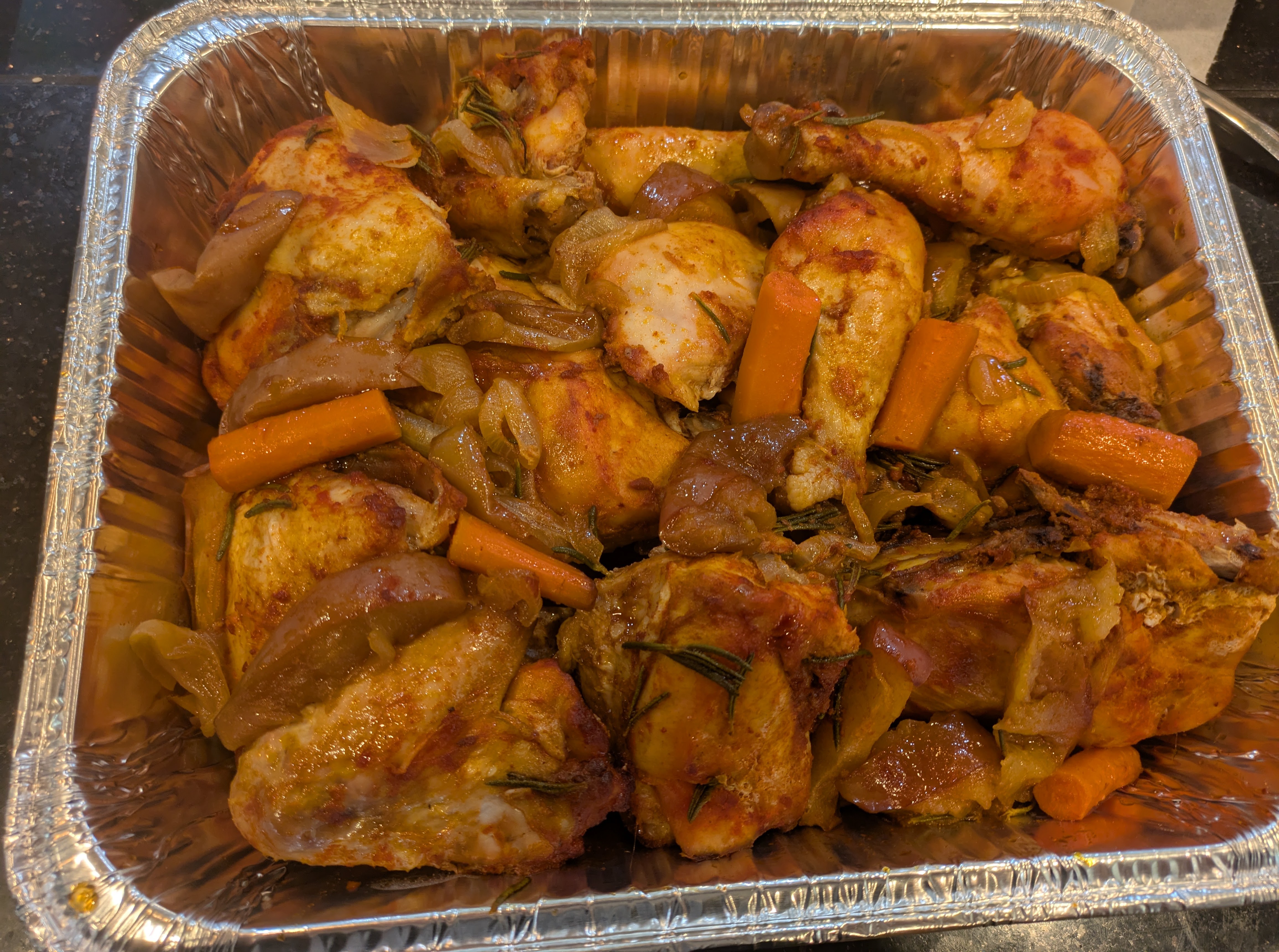 1/4 Honey Rosemary Chicken