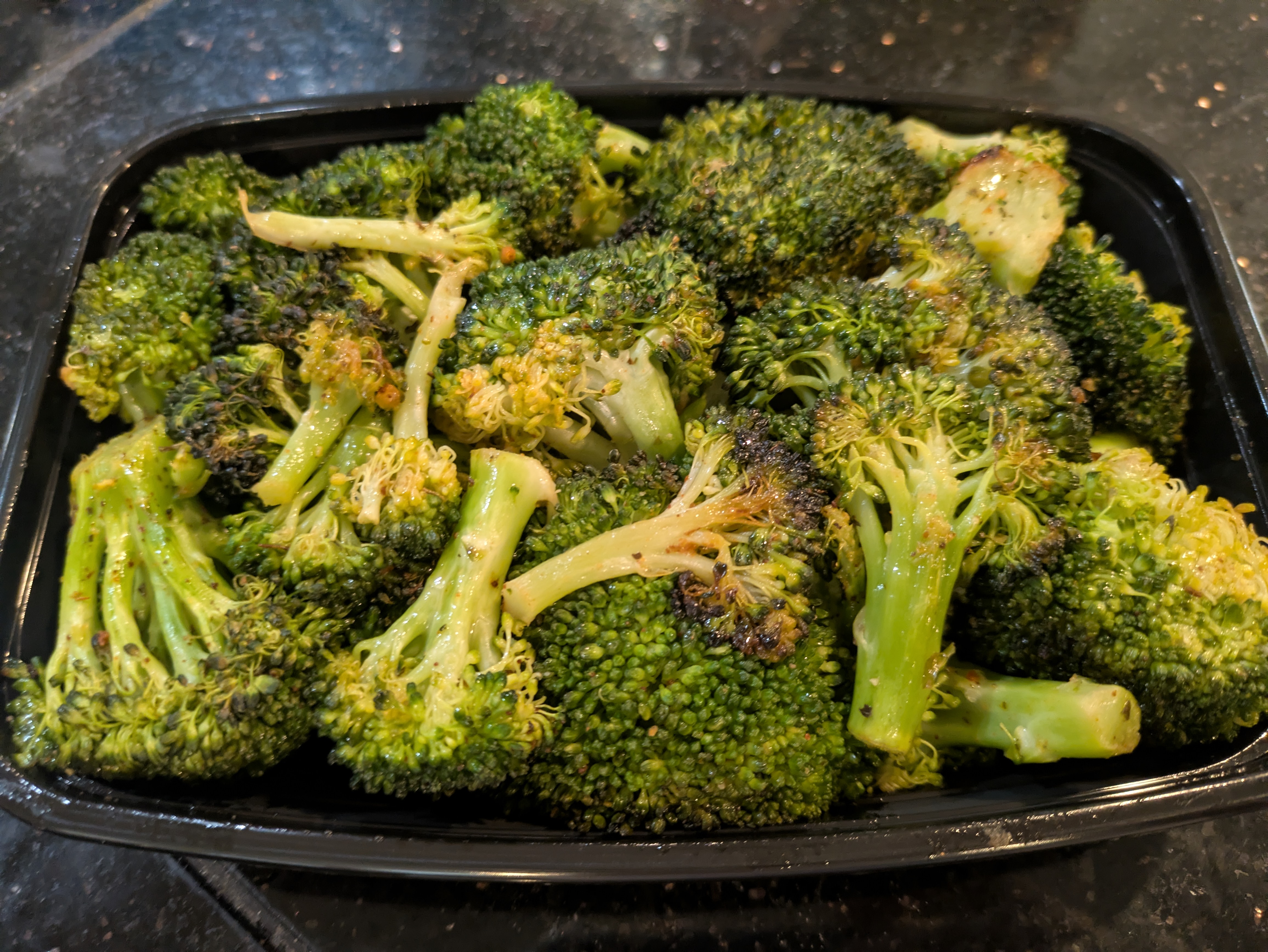 Roasted Broccoli Florets