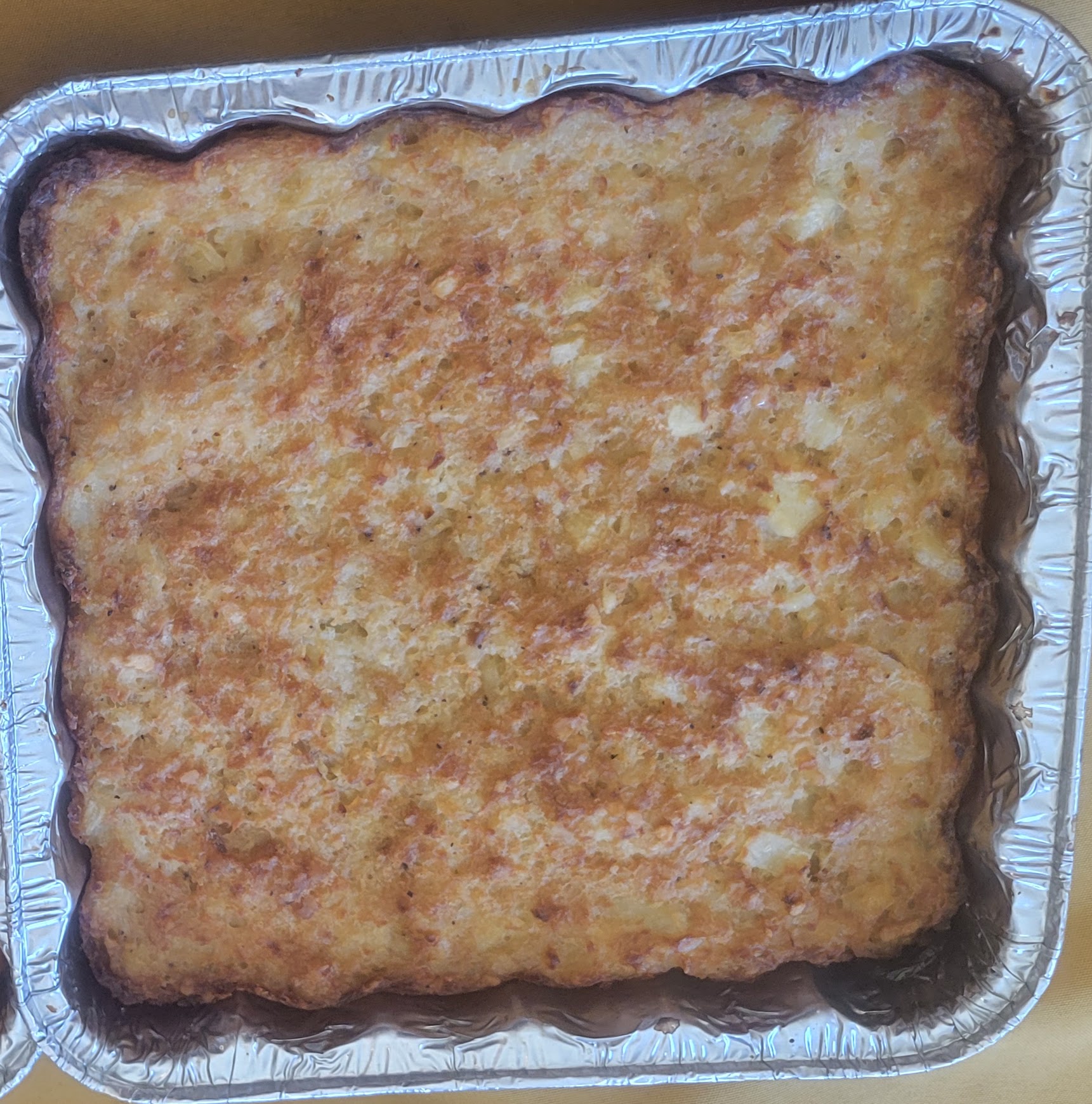 Potato Kugel, 8 inch square 