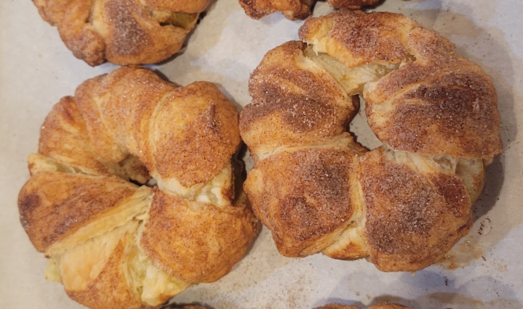 2 Apple Pastry Rings