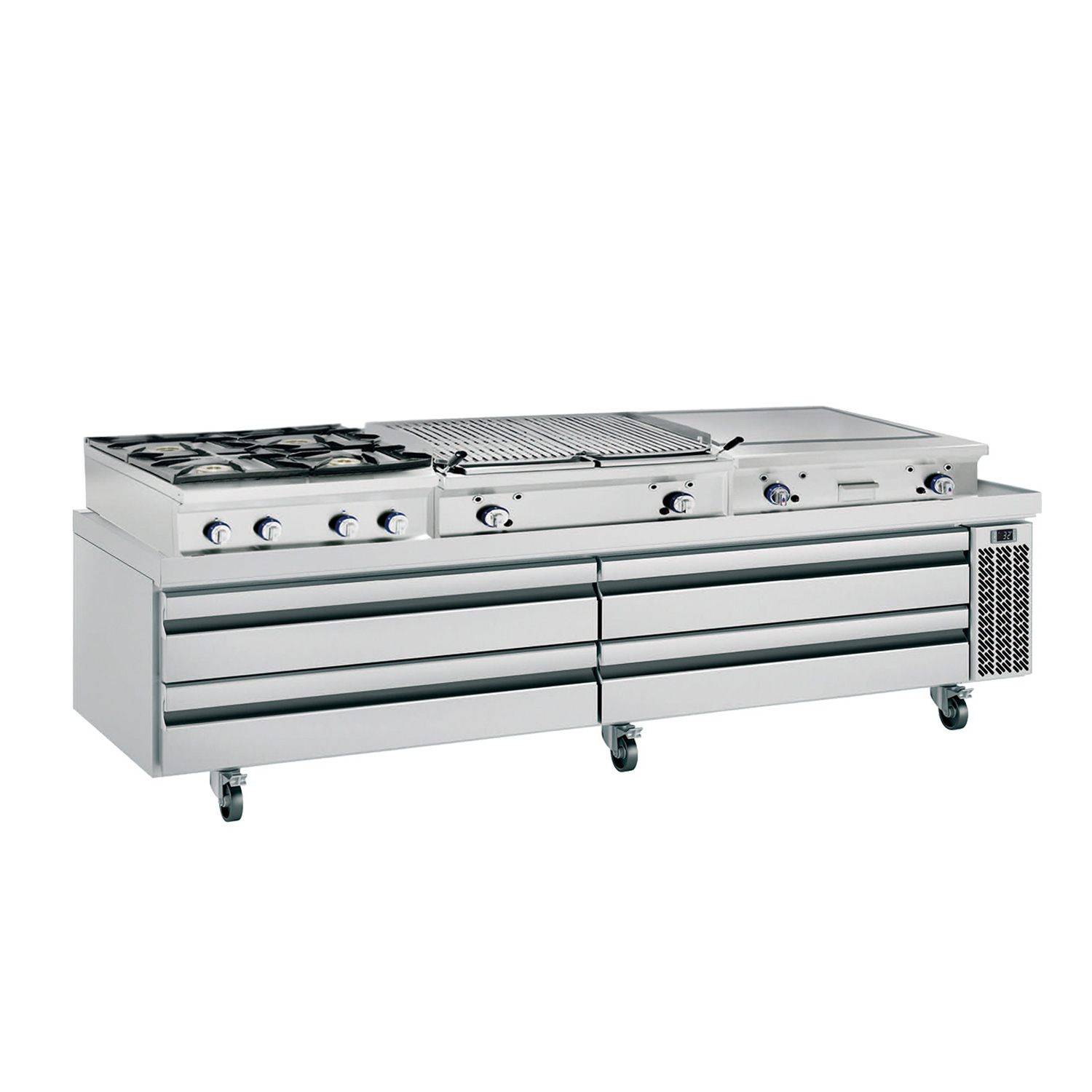 Infrico Chef Base Refrigerator 96" IUC-MSG96