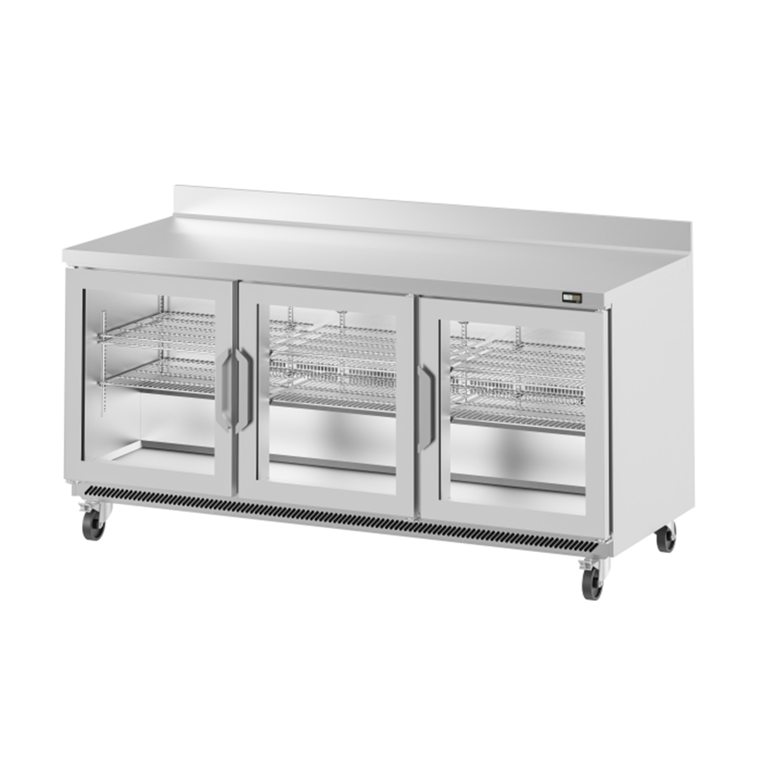 Infrico 72" Worktop Refrigerator IUC-UC72RWCR