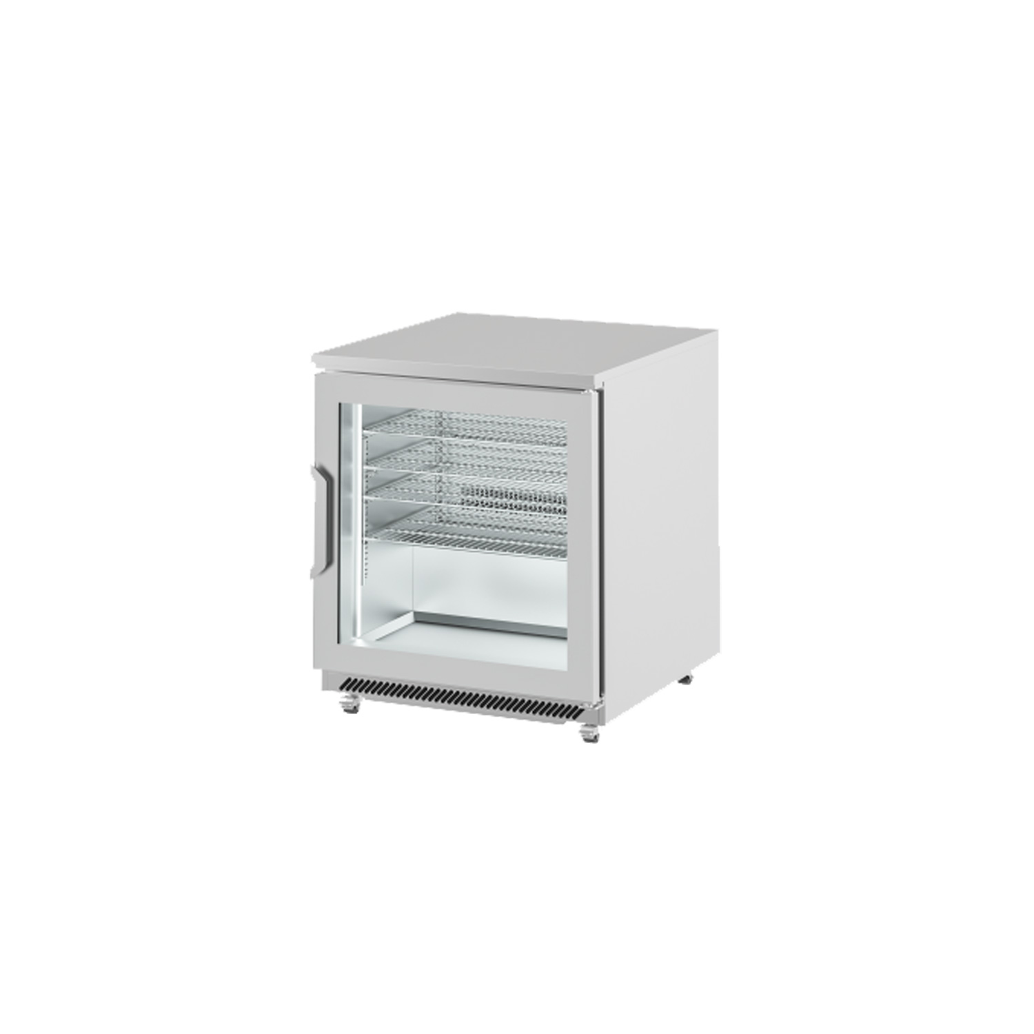 Infrico 27” Undercounter Refrigerator Glass Door IUC-UC27RCR