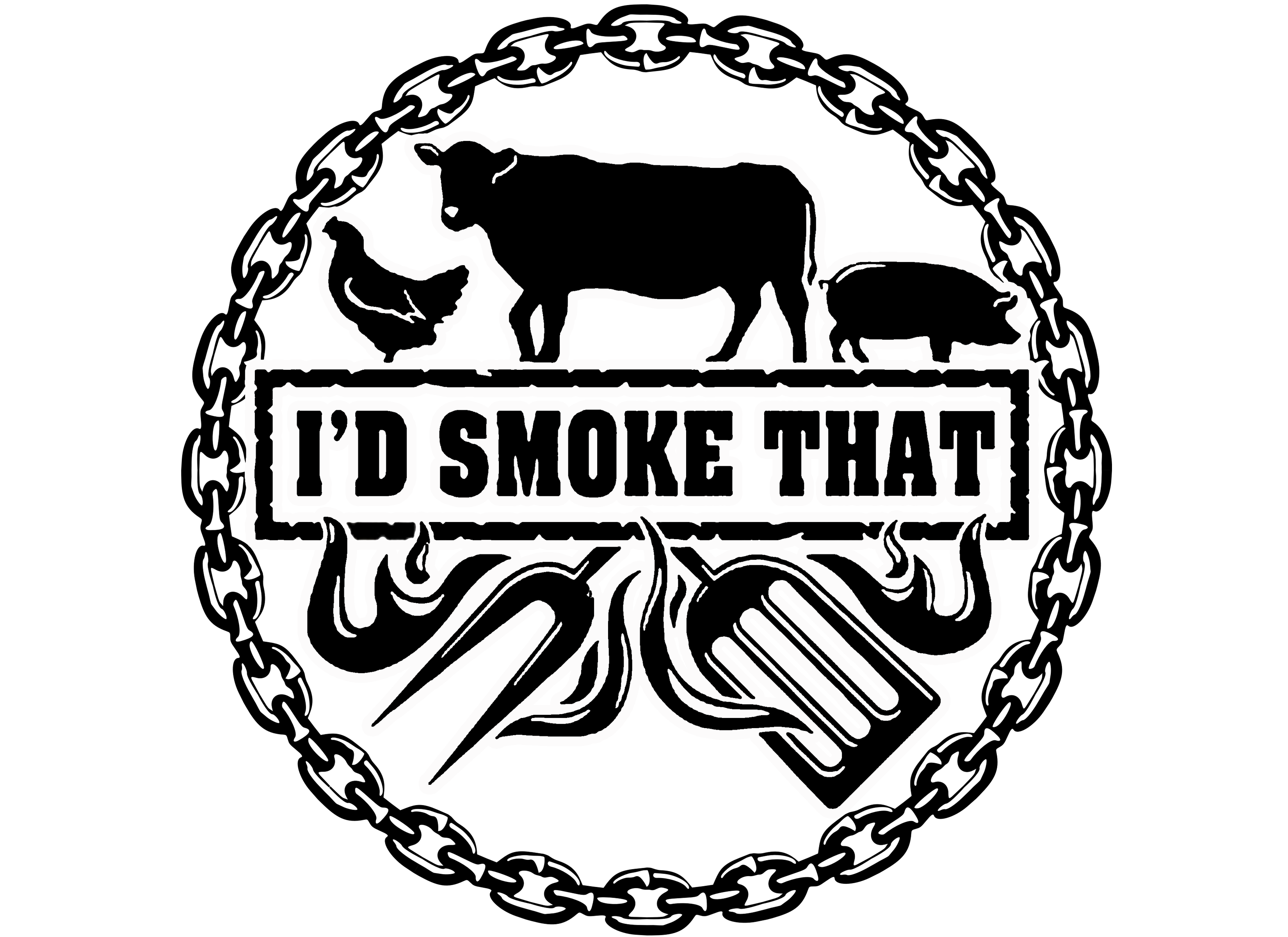 I'd Smoke That- Mesh back