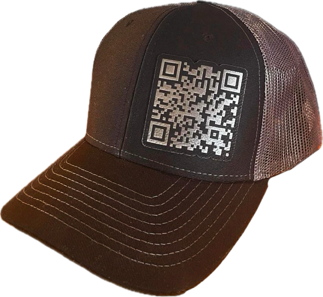 My Girlfriend is Hotter Than You- QR Code Hat- Mesh back