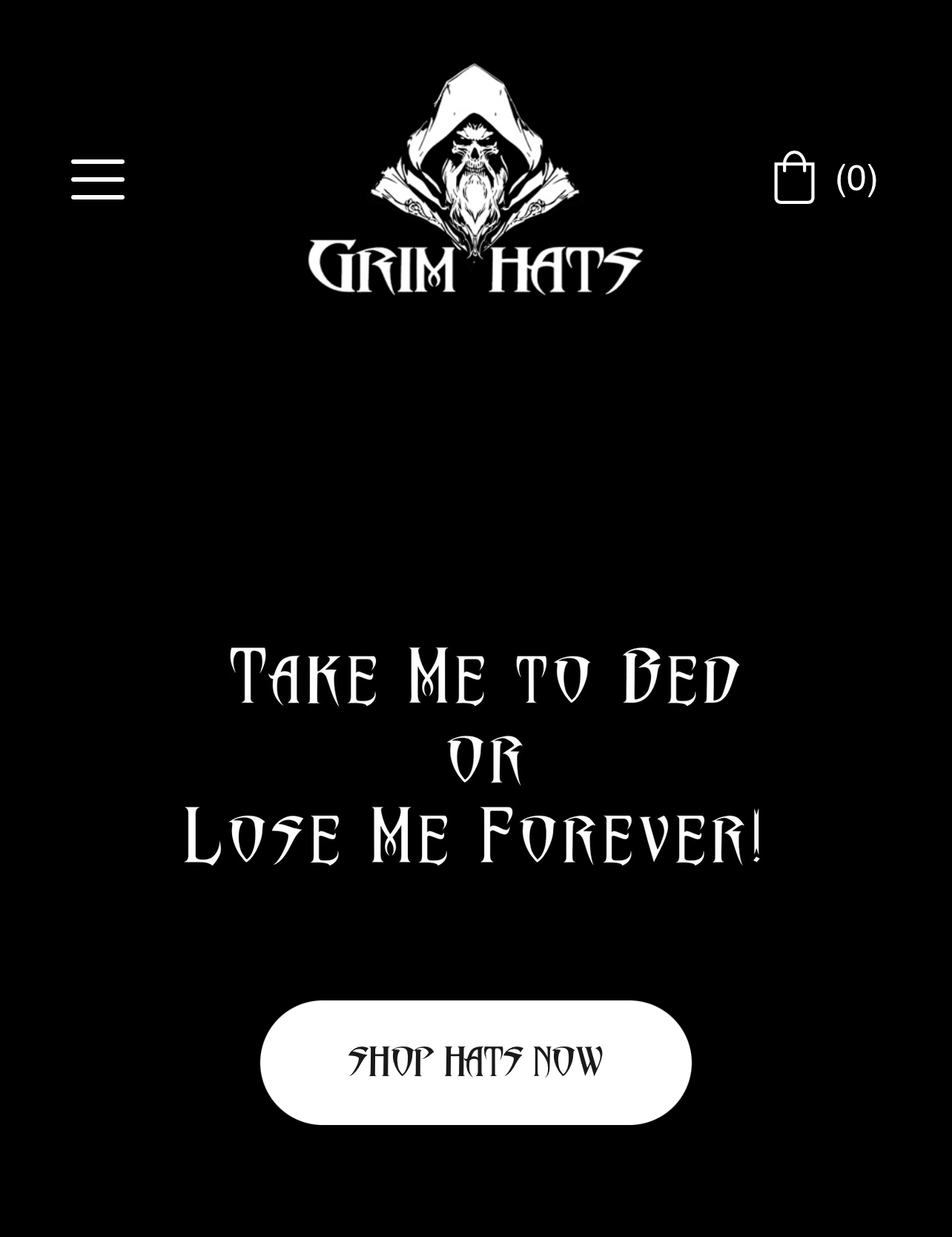 Take Me To Bed or Lose Me Forever QR Code - Snapback