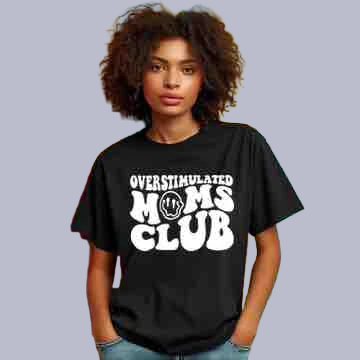 Overstimulated Moms Club Shirt
