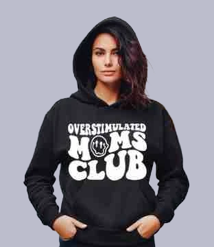 Overstimulated Moms Club Women's Hoodie