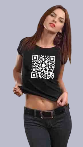 QR Code Shirt - They're Real (And They're Amazing)