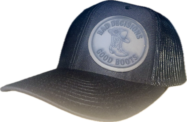 Bad Decisions, Good Boots - Mesh back