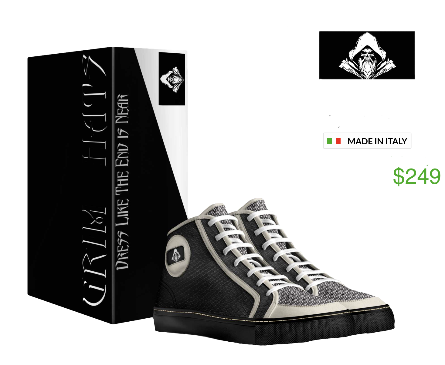 BANSHEES – Custom High-Top Sneakers