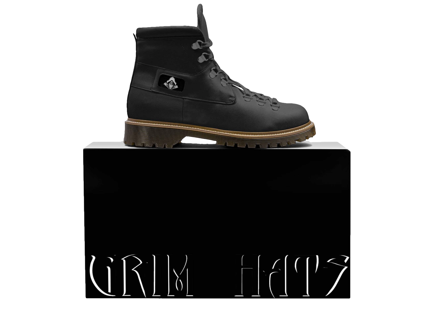 BAD OMENS CUSTOM BOOT