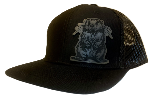 Blacked Out Beaver Hat –Mesh Back