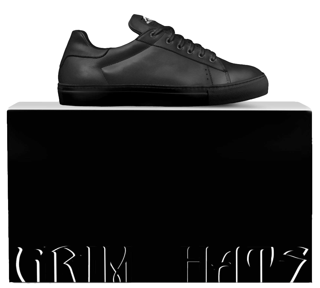 VADERS – Blacked Out Custom Tennis Shoe