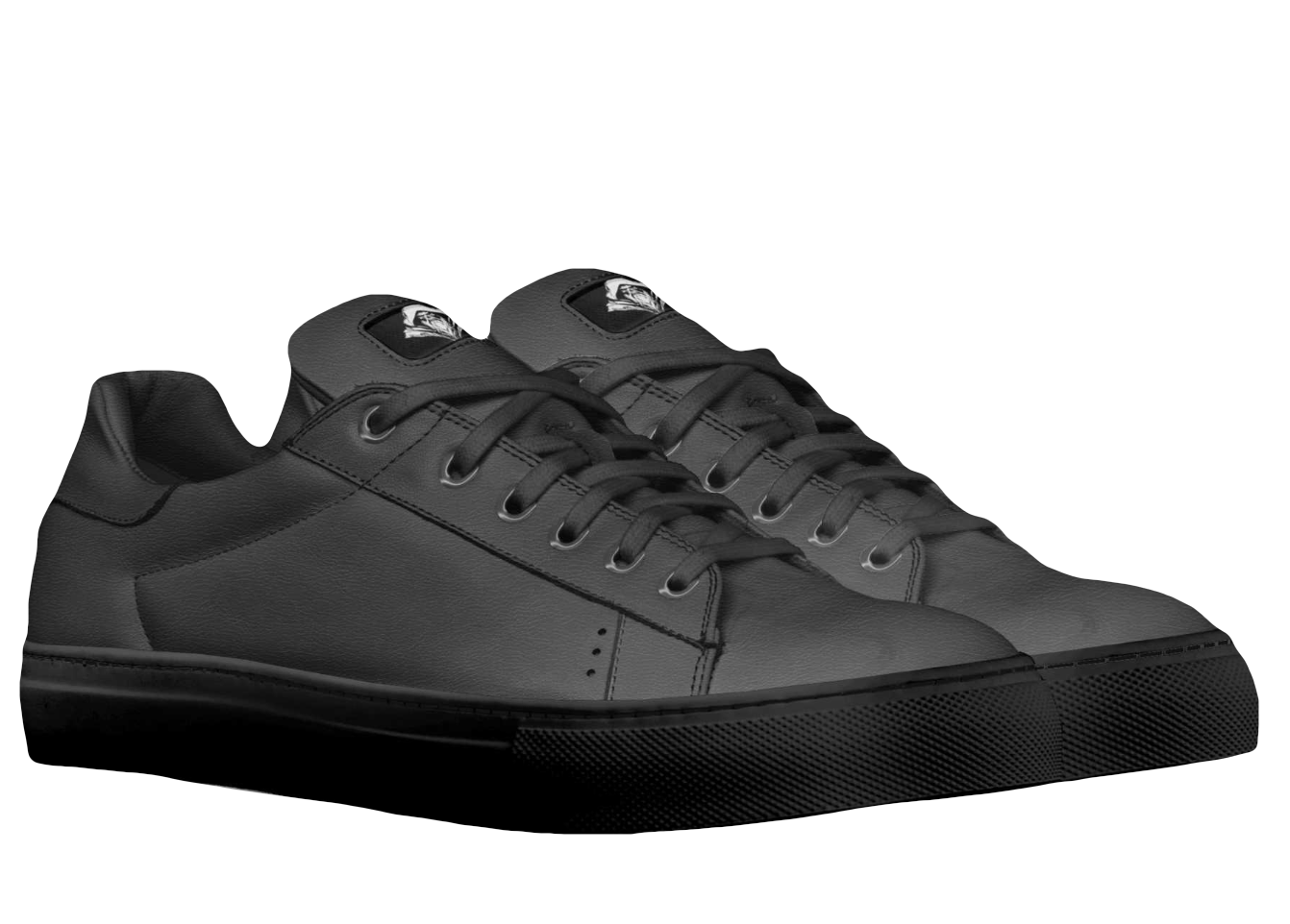 VADERS – Blacked Out Custom Tennis Shoe