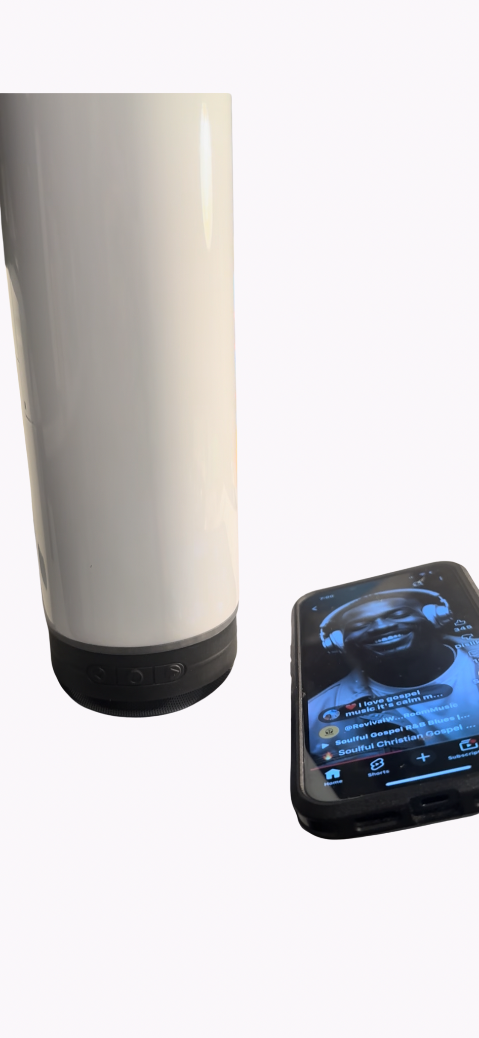 Personalized Bluetooth Ceramic Tumbler 