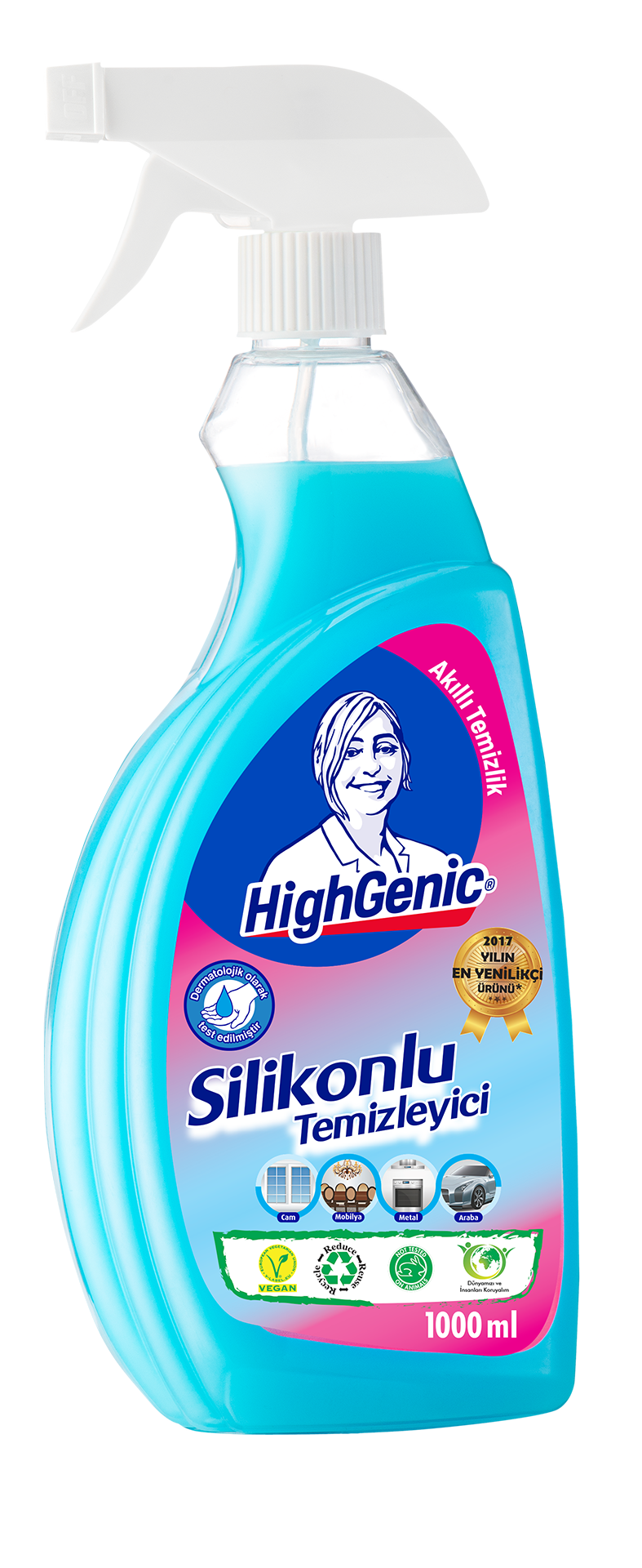 Daugiafunkcinis valiklis su silikonu