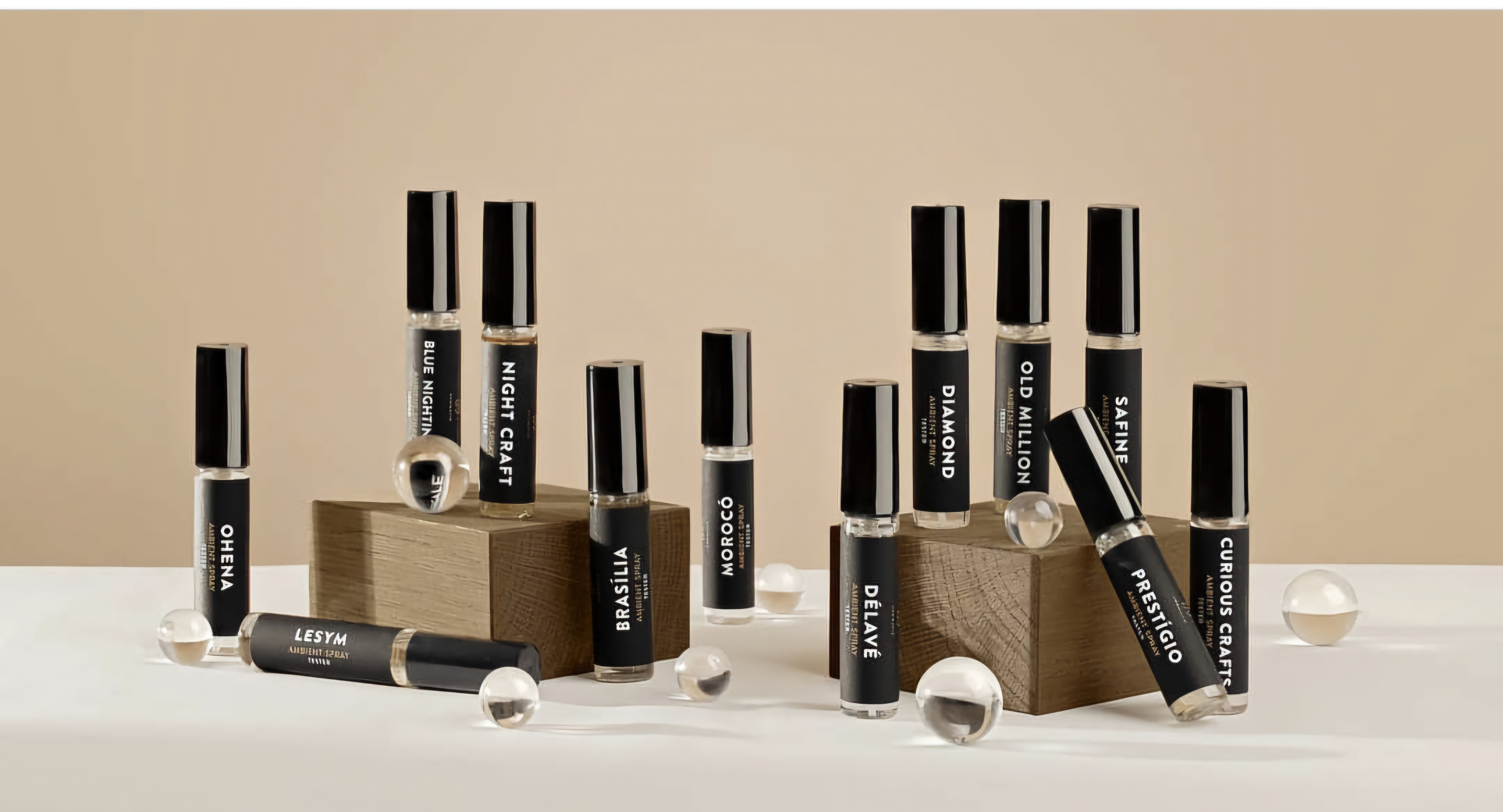 Purškiamų kvapų mėginukų rinkinys