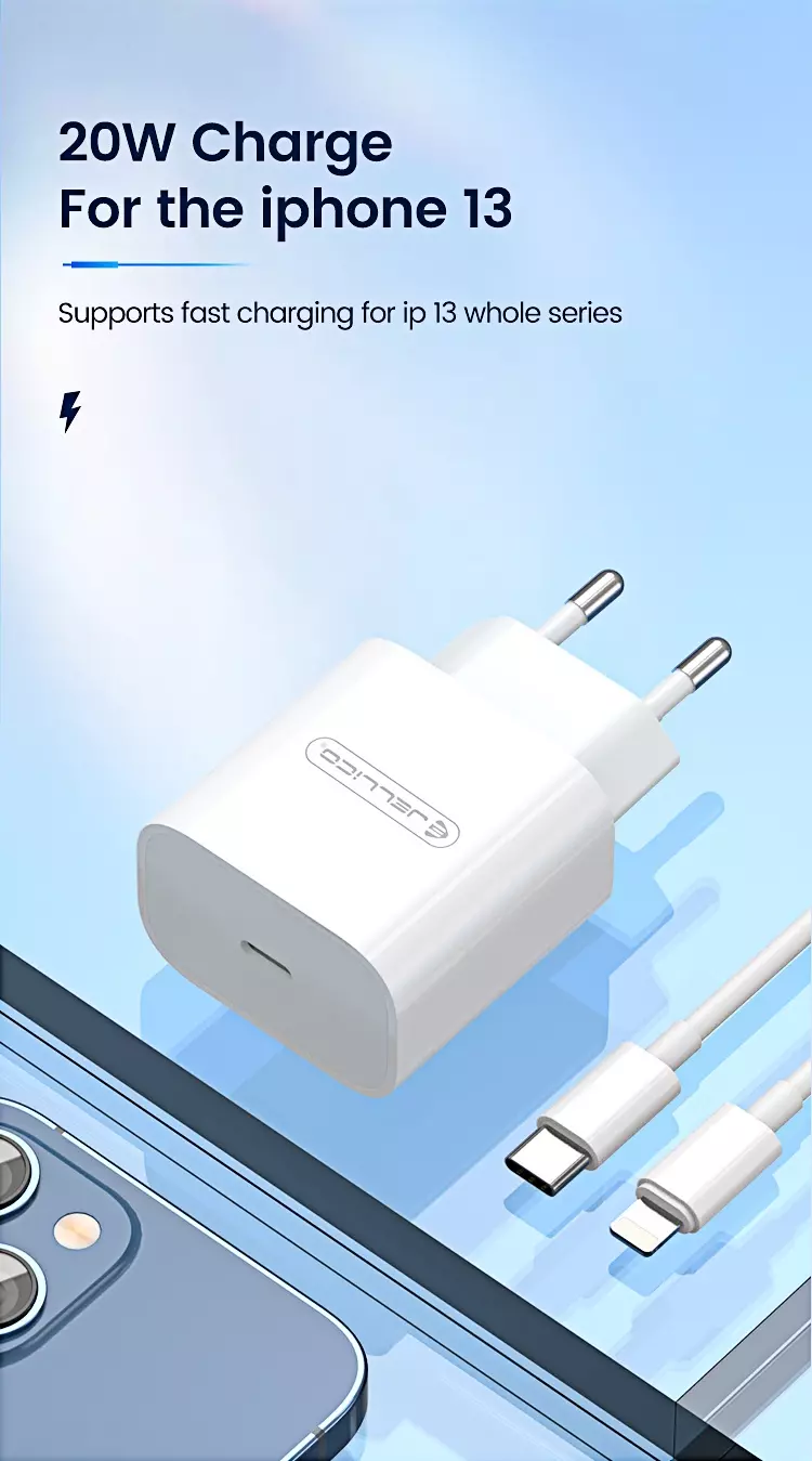 CHARGEUR IPHONE USB-C VERS LIGHTNING
