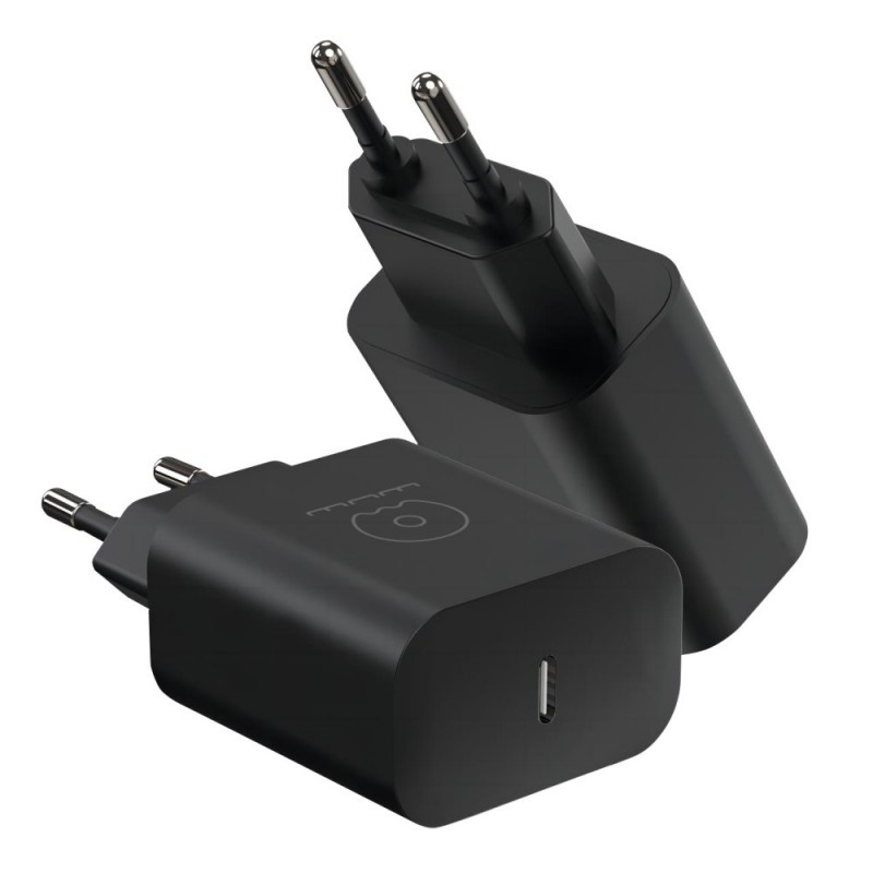 Chargeur USB-C 20W PD Noir C171 compatible TOUTES marques