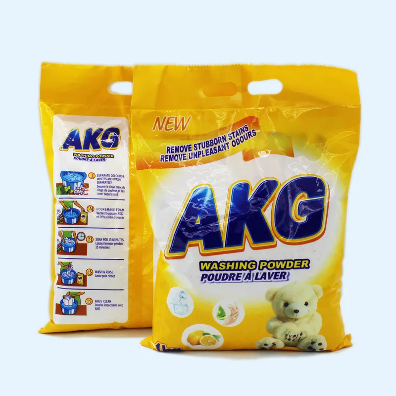 lessive en poudre pour machine et main AKG 500g