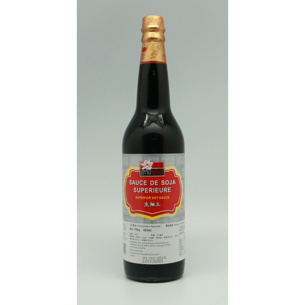 LOTUS ROUGE Sauce de soja supérieure 623ml