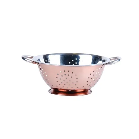 Passoire en inox Gold - Diam. 24 cm - Rose gold
