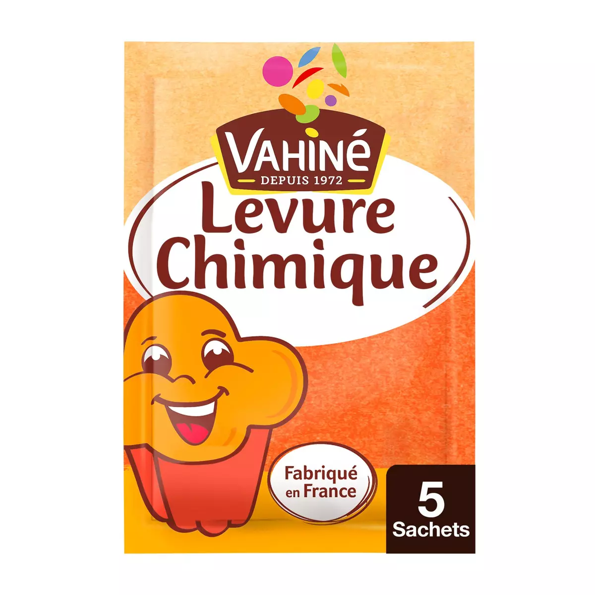 VAHINE Levure chimique 5 sachets 5x11g