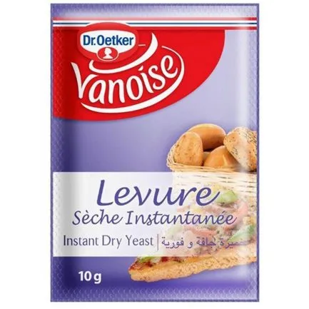 Levure pâtissière. levure sèche instantanée. VANOISE 7x10g