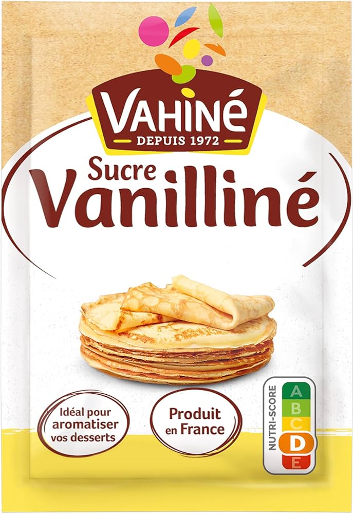 VAHINE - Sucre Vanillé 7.5 g 5 packs