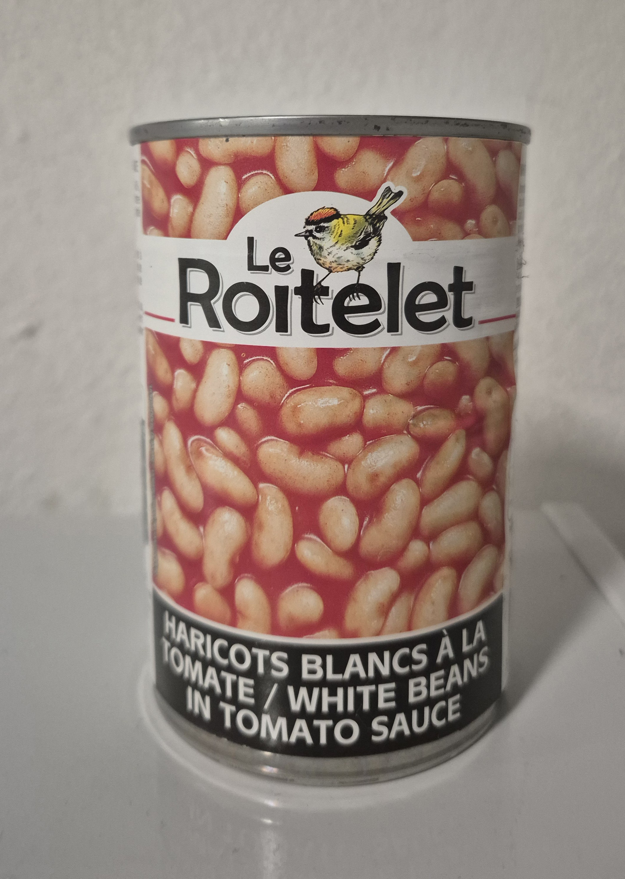 haricots blanc à la tomate le roitelet 400g