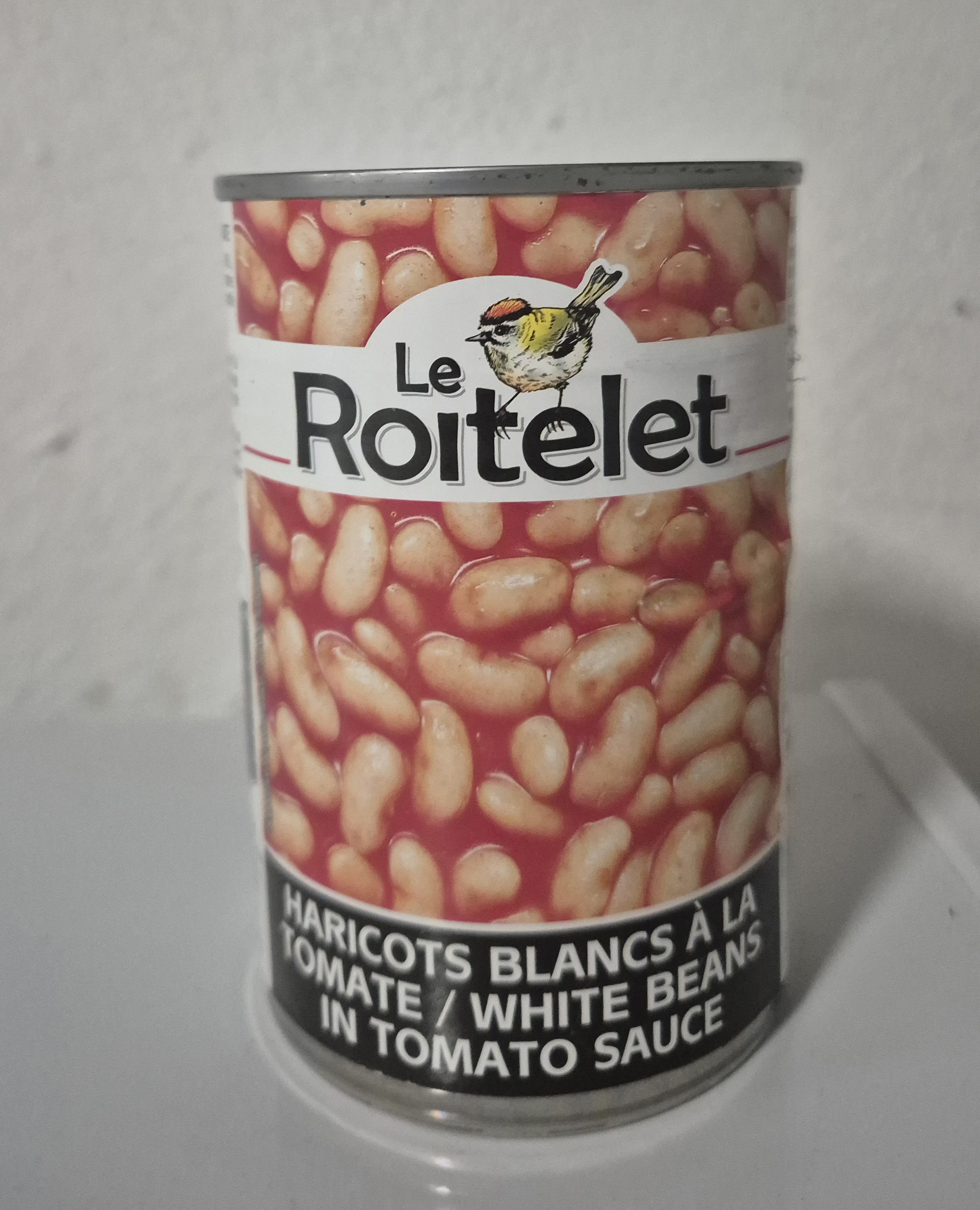 haricots blanc à la tomate le roitelet 400g