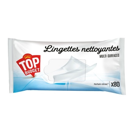 Top Budget - Lingettes multi-usages - 123 Click