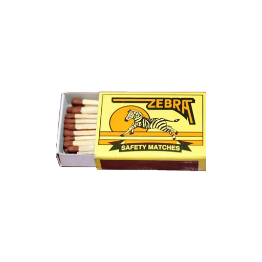 Boite d'allumette - ZEBRA x10