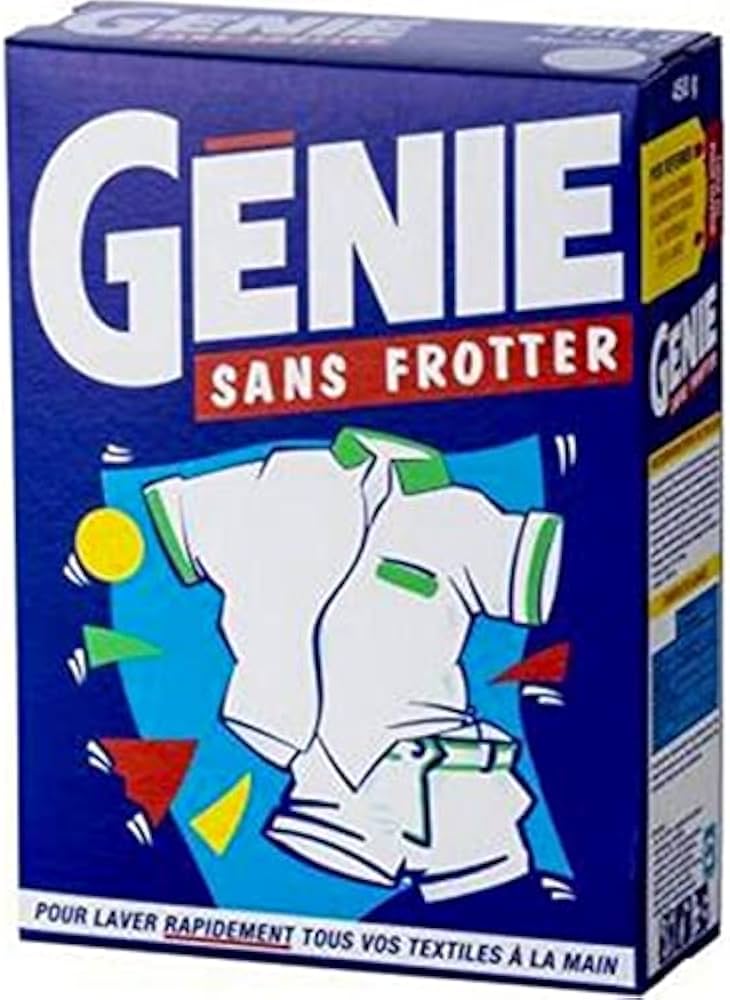 genie sans frotter, lavage a la main, 450g