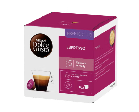 NESCAFÉ DOLCE GUSTO Espresso Boîte de 16 capsules