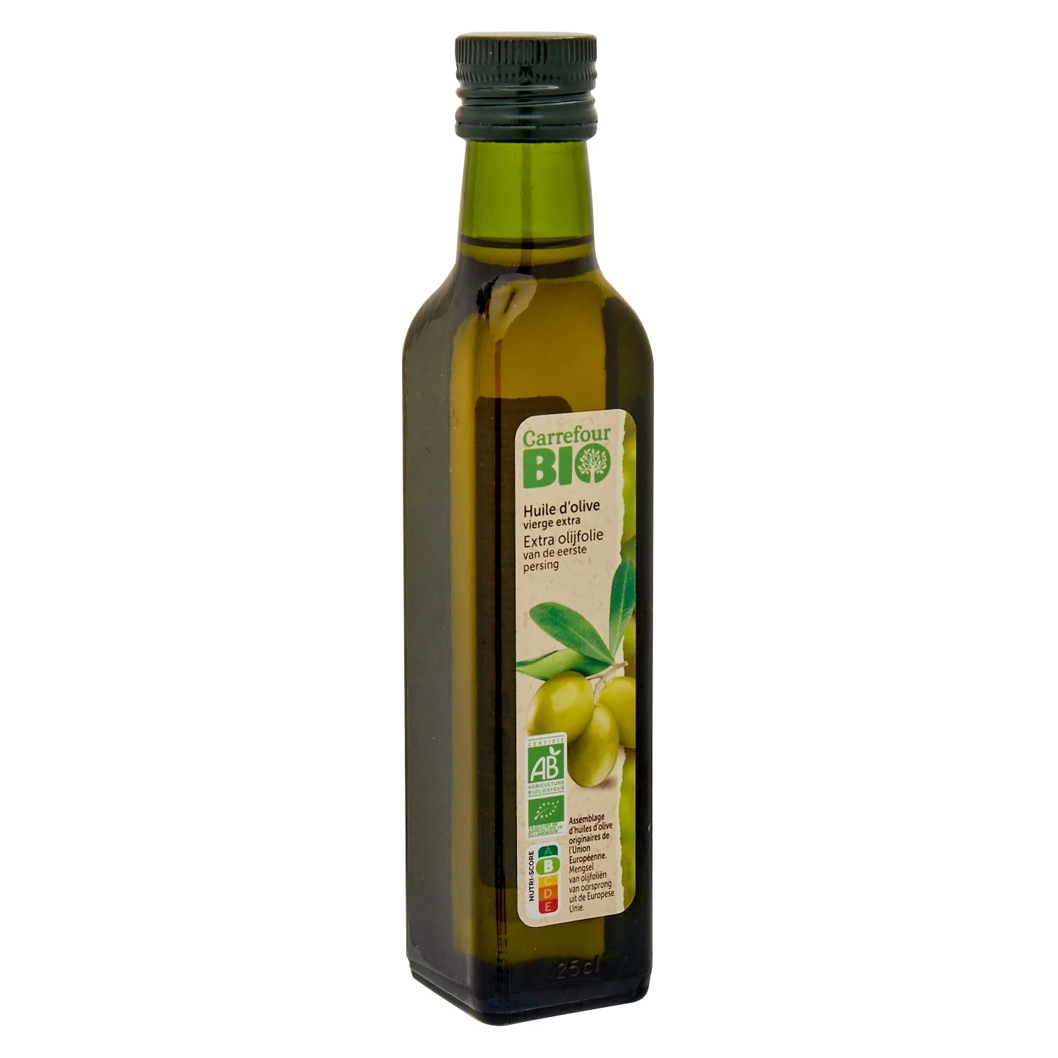 Huile d'olive bio vierge extra BIO la bouteille de 50cL