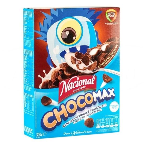 NACIONAL CEREALS CHOCOMAX 300G