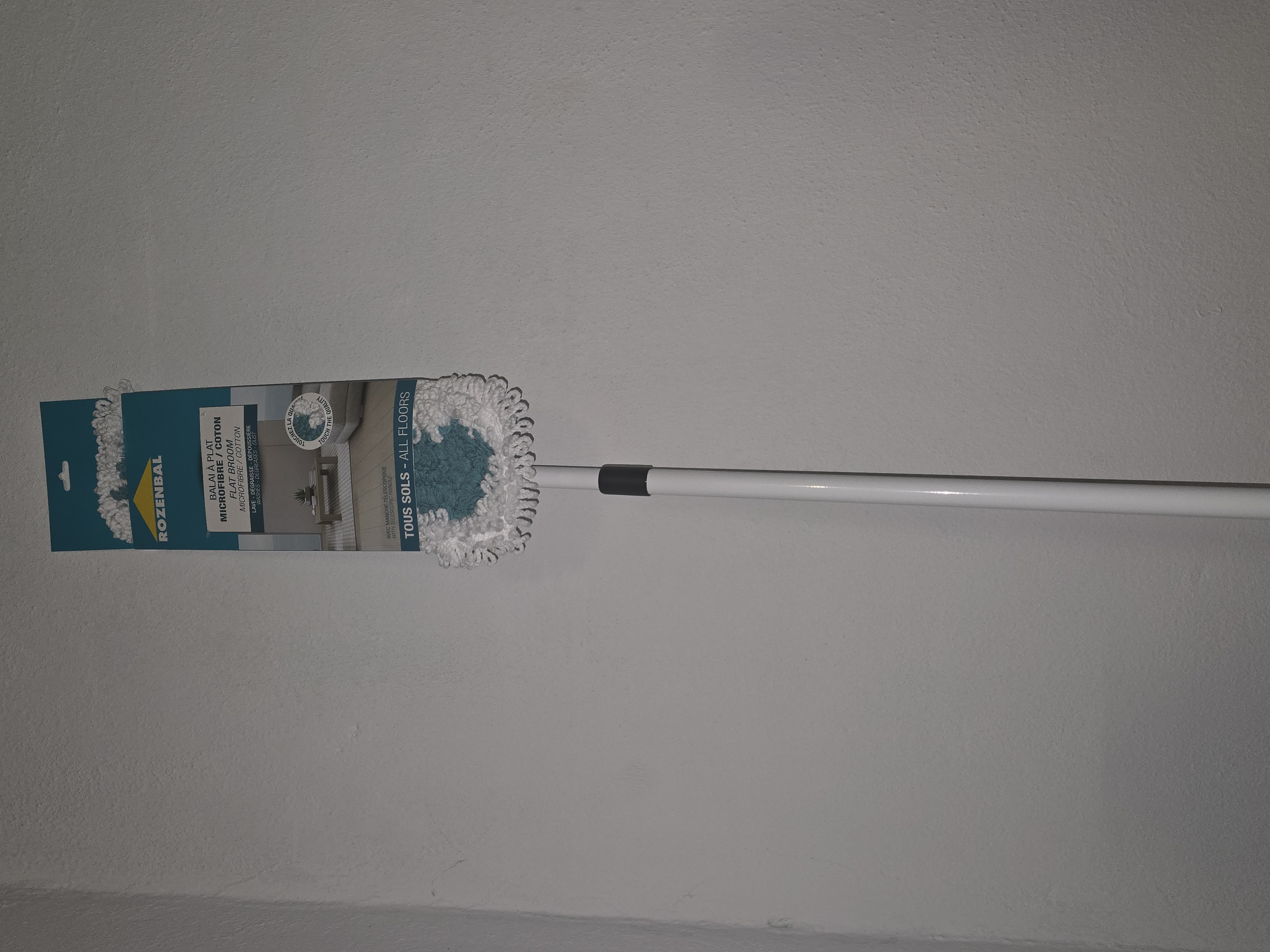 BALAI A PLAT MICROFIBRE / COTON 