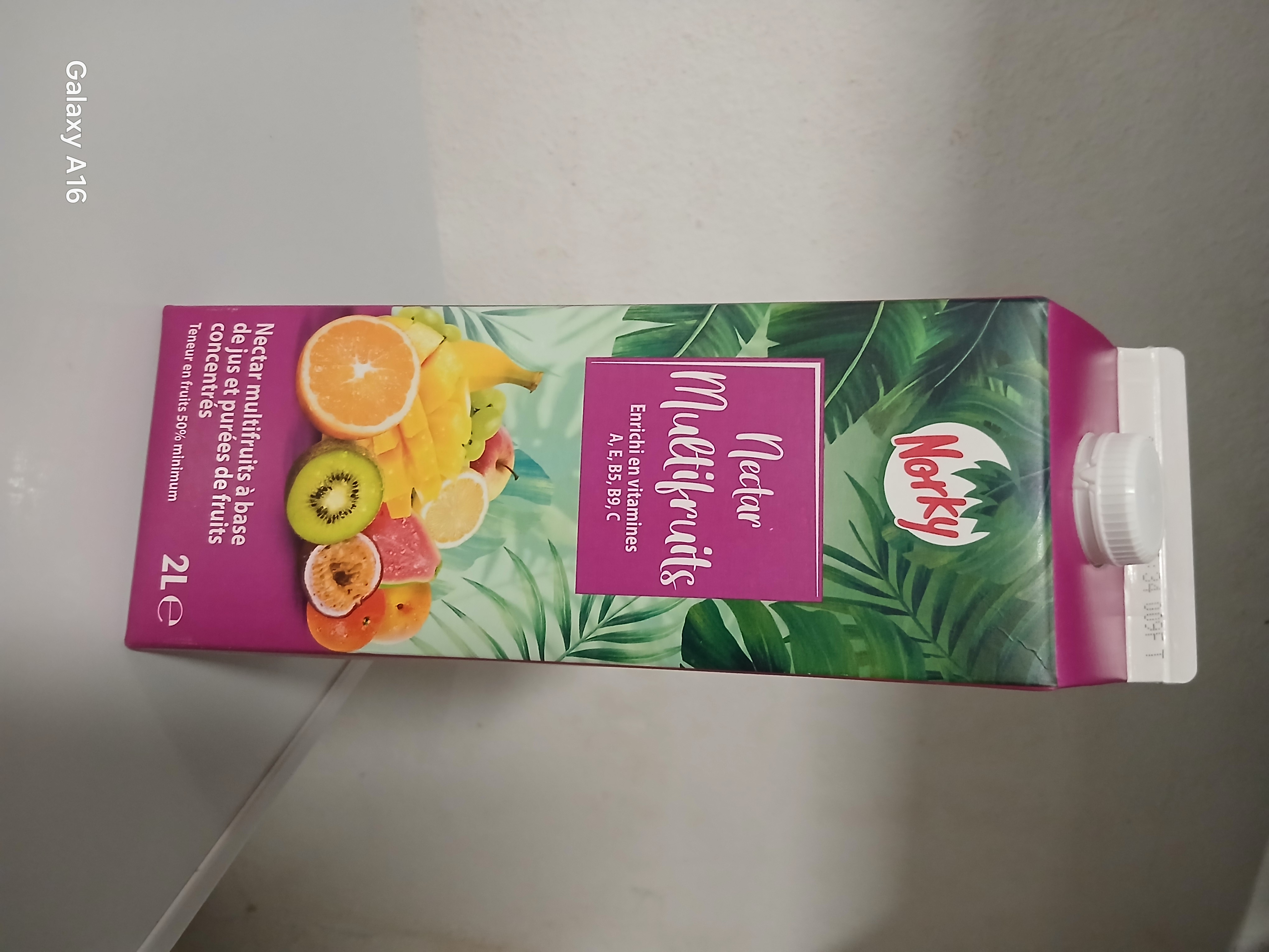 jus norky nectar multifruits 2 litres 