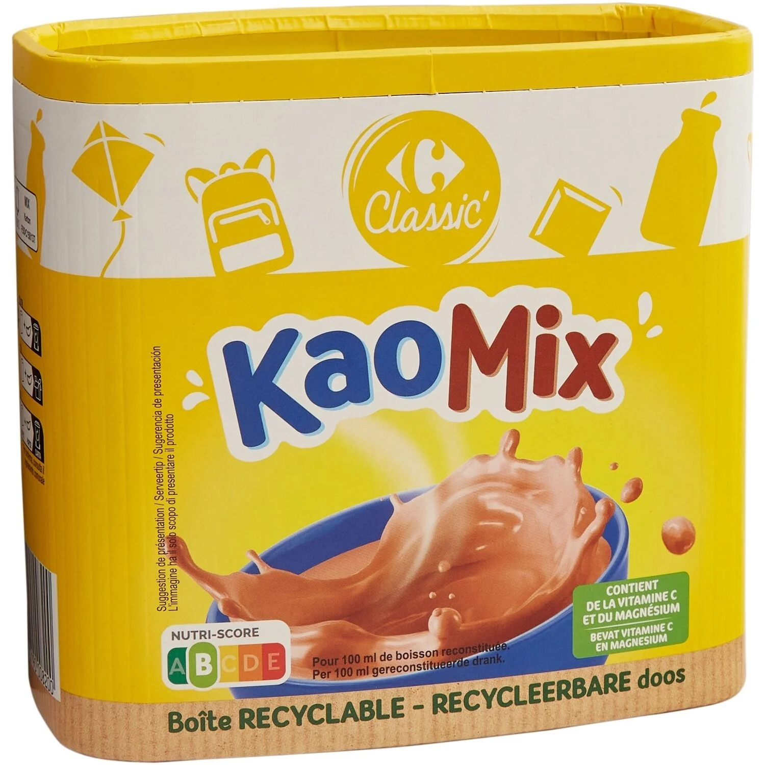 Chocolat poudre KaoMix classic 450g